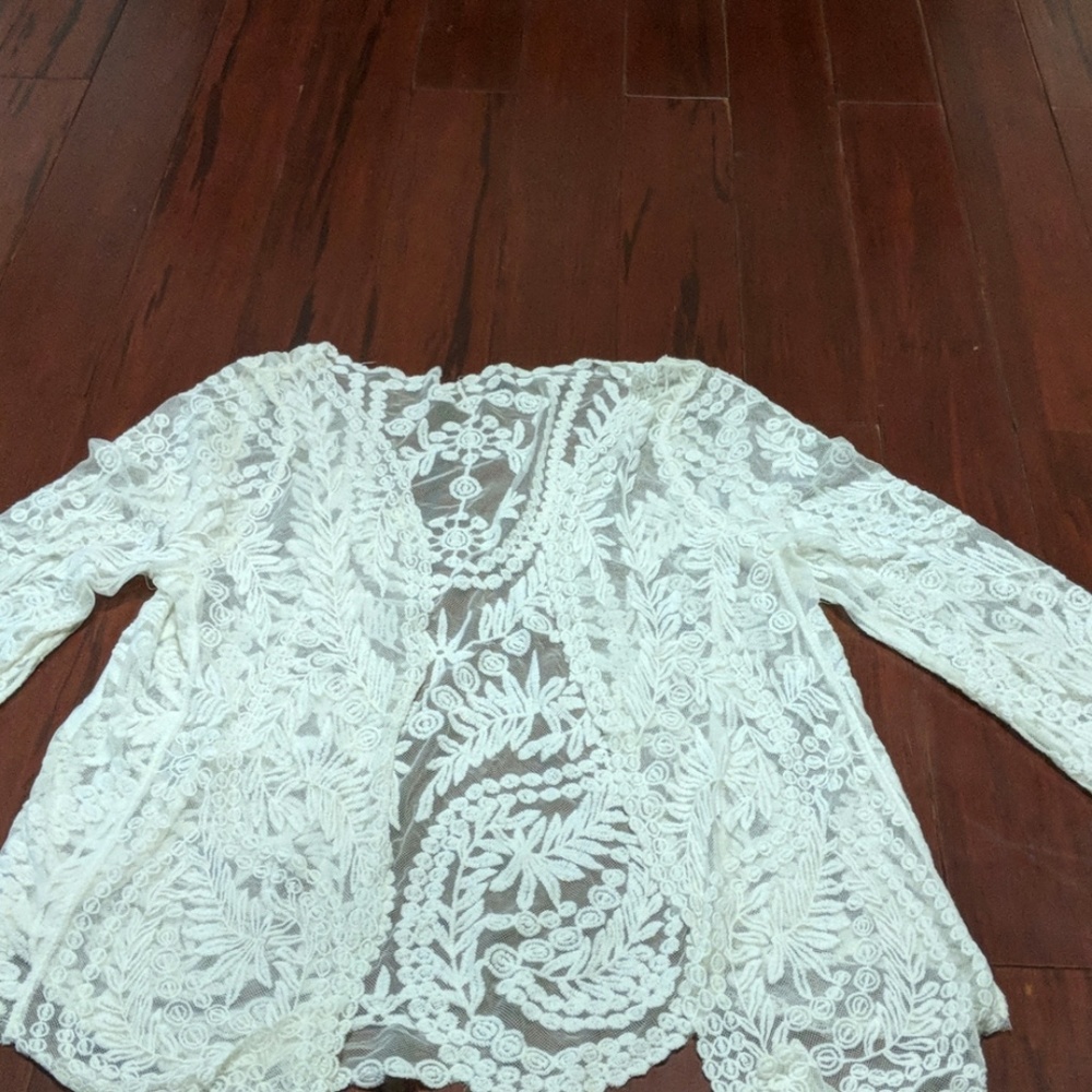 Lace cardigan